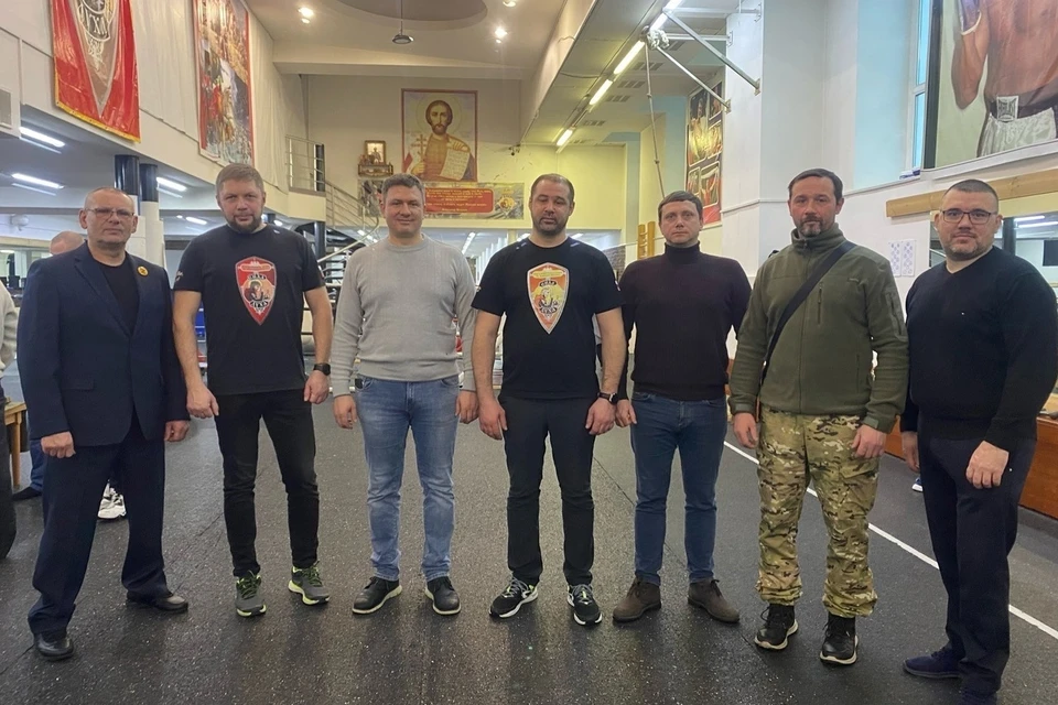 В центре развития бокса «Сила Духа» прошел спецкурс для воспитанников. Фото: Геннадий Игнатов
