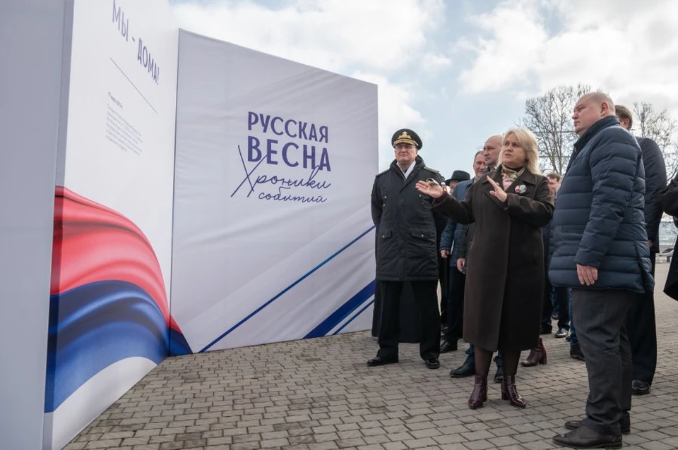 Михаил Развожаев пригласил ребят со всей России принять участие в акции «Русский Крым и Севастополь». Фото: Правительство Севастополя