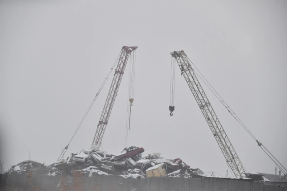 Свалка составляет составляет 3,5 гектара, объемом - 81,632 квадратных метра.