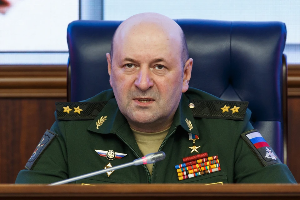 Начальник войск радиационной, химической и биологической защиты РФ Игорь Кириллов. Фото: Дмитрий Харичков/ТАСС