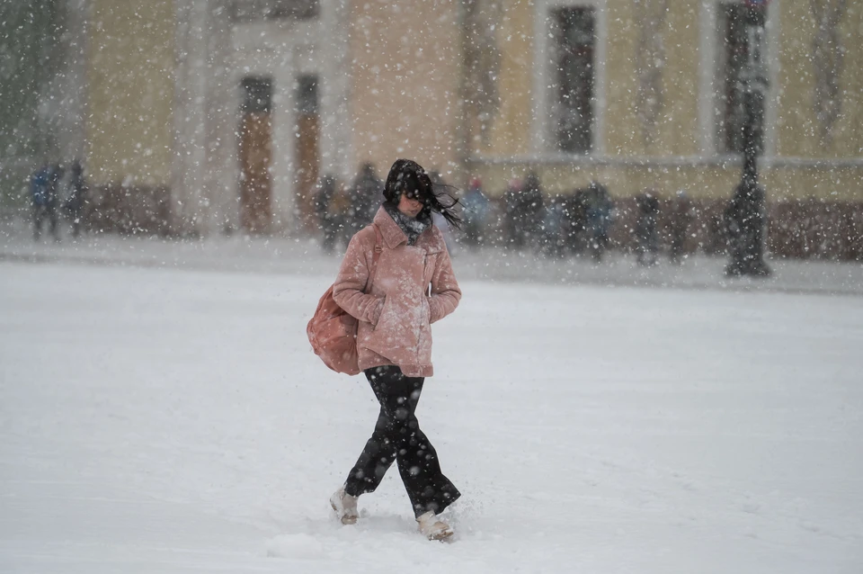 6 марта ульяновцев ждет мокрый снег и сильный ветер с порывами до 17 метров в секунду