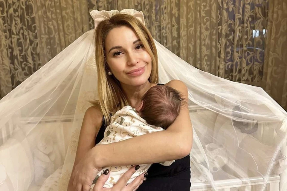 Ольга Орлова в феврале родила дочку. Фото: соцсети.