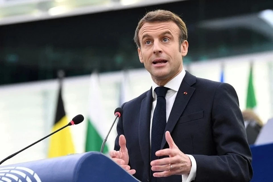Макрон заявил о готовности помочь Украине начать контрнаступление