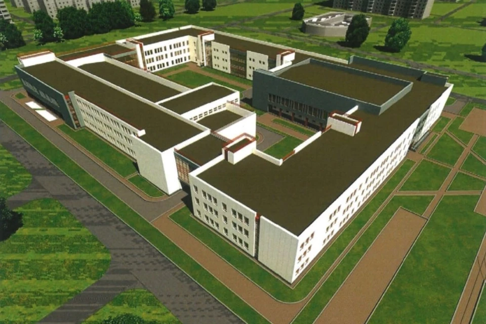 Школу на 1375 мест построят в 2024 году в Калининском районе Петербурга. Фото: Смольный