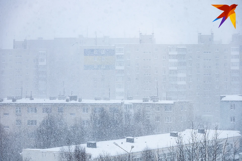 Жителей Мурманской области в очередной раз предупреждают о непогоде: снегопады, которые начались 12 марта, не хотят отступать.
