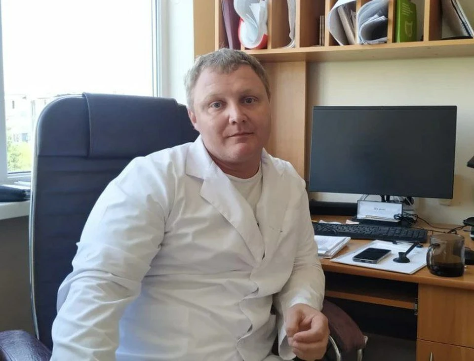 Заведующий отделением гастроэнтерологии городской больницы №9 Севастополя Андрей Волков