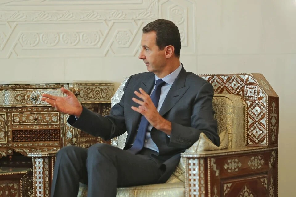 Башар Асад: Сирия признает новые границы России с ДНР, ЛНР, Херсонской и Запорожской областями