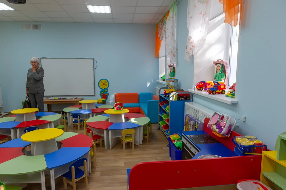 Детский сад на 110 мест откроют в Юнтолово в конце марта