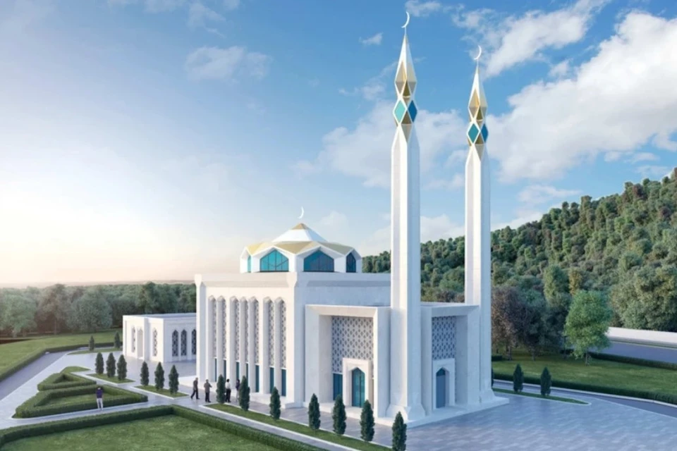 Проект Казанской мечети во Владивостоке. Фото: «Татинвестгражданпроект»