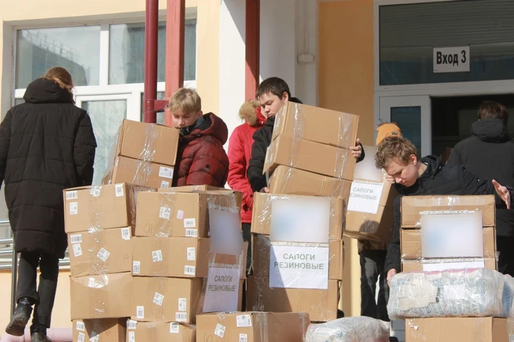 В Кургане школьники заработали 160 тысяч рублей на помощь участникам СВО