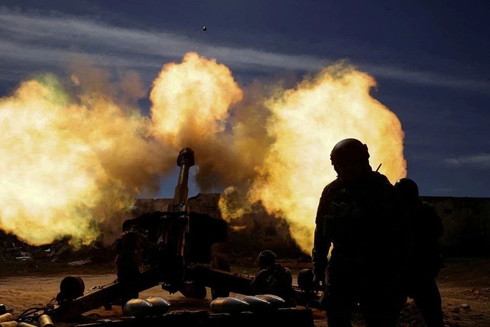 Российские артиллеристы нанесли удар по скоплению украинской техники под Херсоном