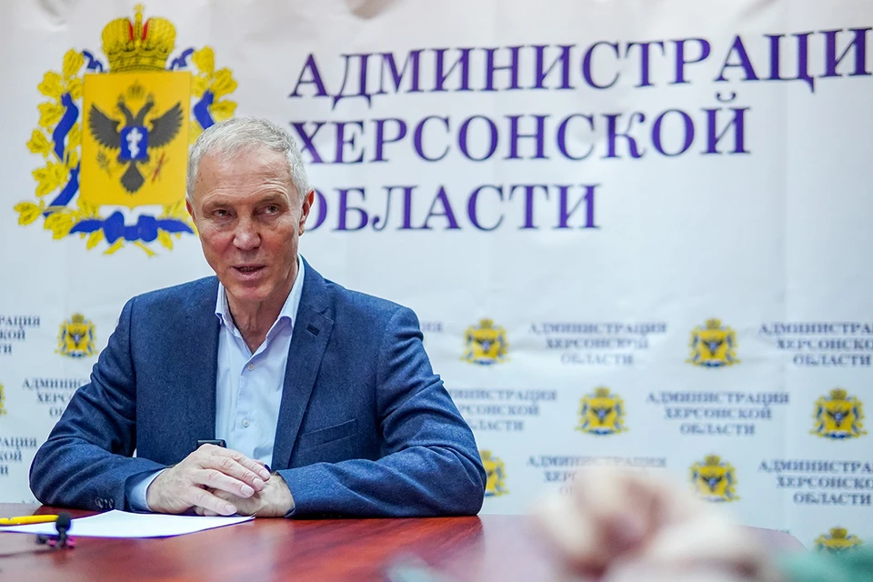 Врио губернатора Херсонской области Владимир Сальдо. Фото: Андрей Рубцов/ТАСС