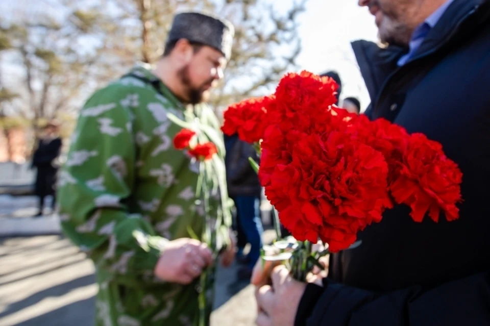 Память погибших при защите Отечества почтили в Хабаровске