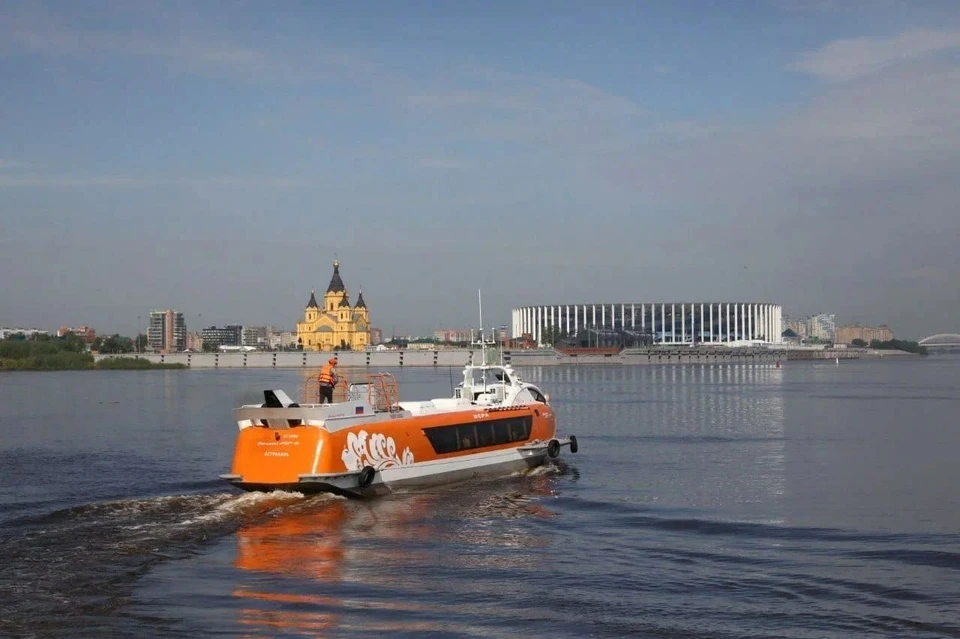 Навигация «Валдаев» в Нижнем Новгороде начнется 1 мая. Фото: Водолет