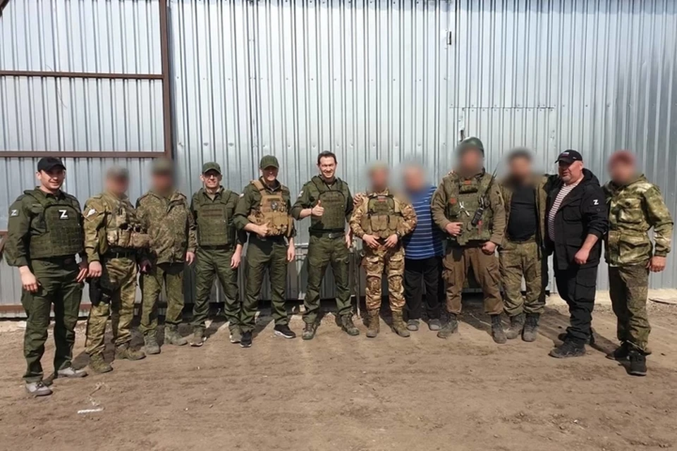 Нагуманов отметил, что военнослужащие находятся в бодром расположении духа. Фото: @nagumanovtd