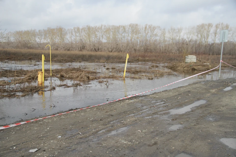 Всего в Алтайском крае из-за паводка закрыты три дороги