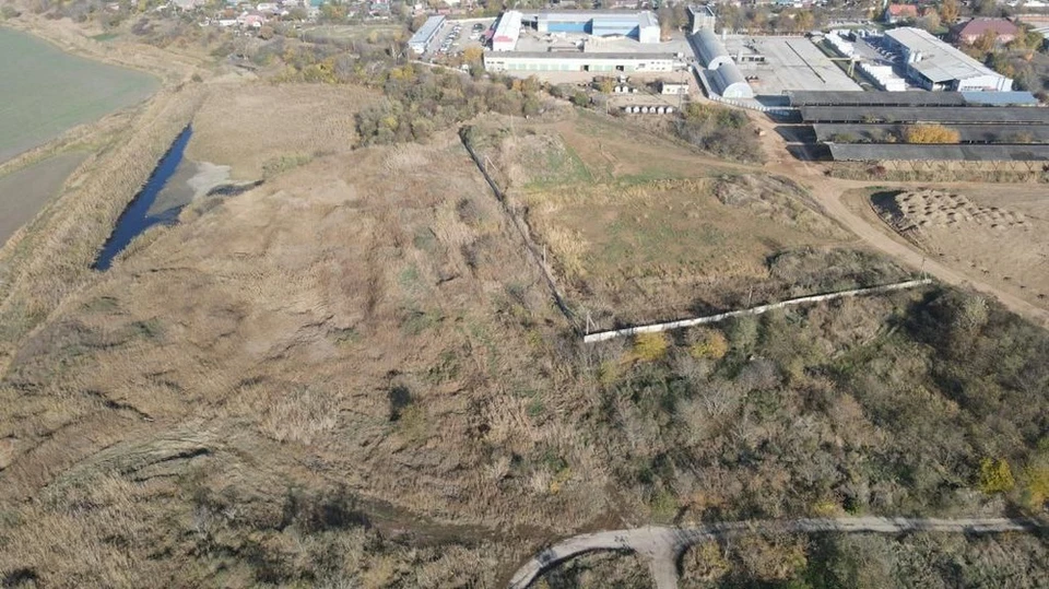 Площадь мусорного полигона - 14,7 га Фото: admkrai.krasnodar.ru