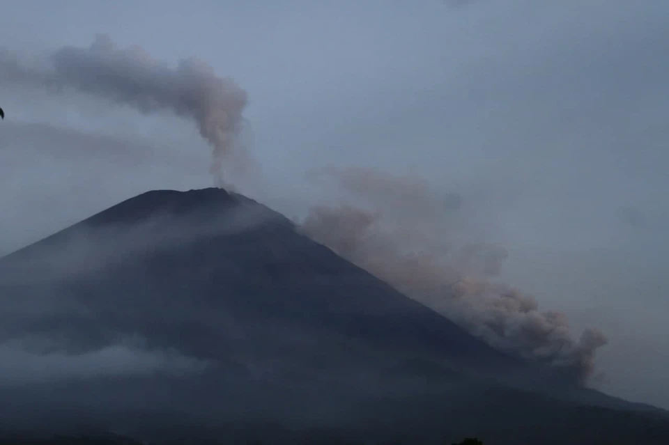 На Камчатке началось извержение вулкана Шивелуч. Фото носит иллюстративный характер.