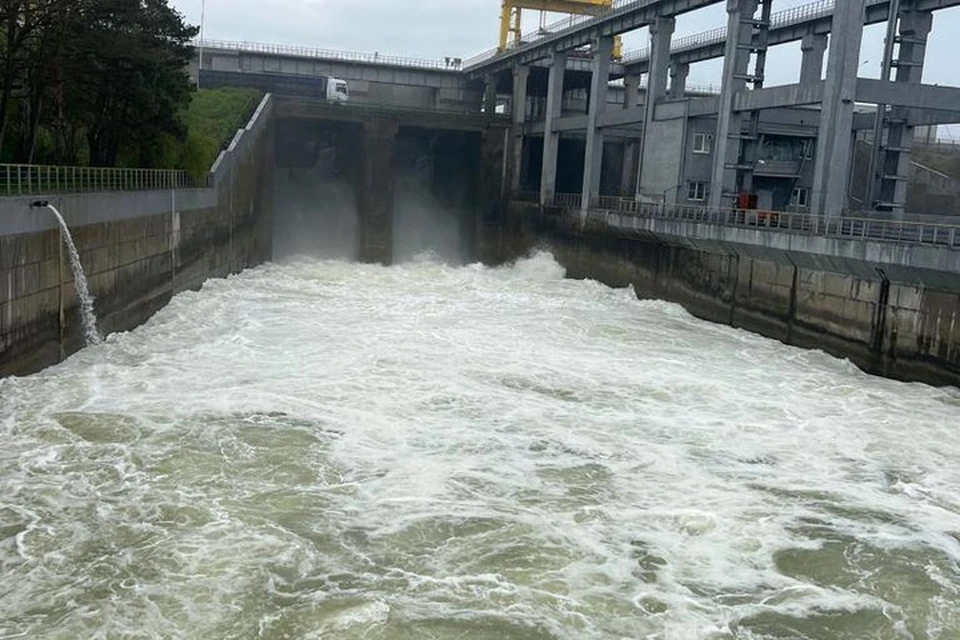 Глубина краснодарского водохранилища