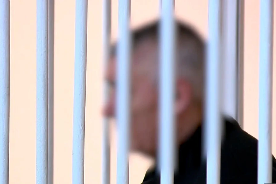Андрей Бараусов в зале суда. Фото: скриншот видео