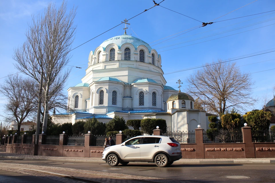 Евпатория Свято Николаевский собор внешний вид