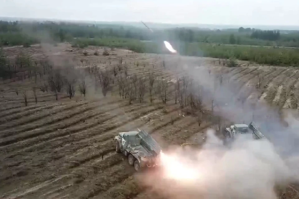 Российские войска уничтожили 315 солдат и наемников ВСУ за сутки на Донецком направлении. Фото: стоп-кадр МО РФ