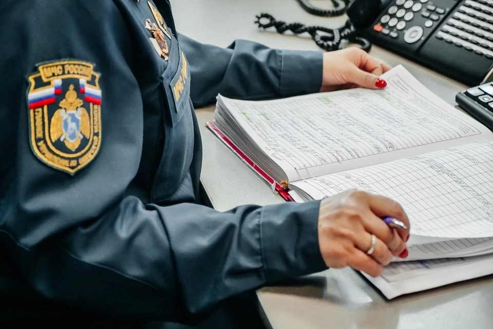 На месте работали несколько десятков человек
