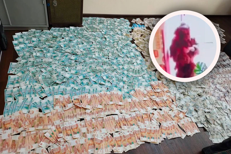 Украденные деньги и тот самый "Йети". Фото: МВД
