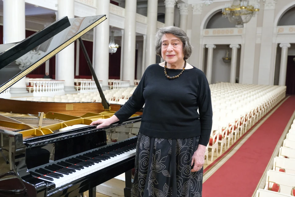 20 апреля «гранд-дама русской фортепианной школы» выступит в петербургской филармонии.
