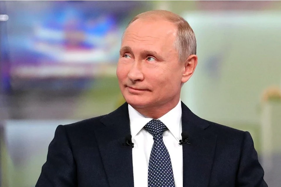 Опрос ВЦИОМ показал 80,1 % доверия россиян к Путину