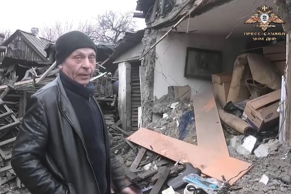 Из-за боевых действий многие люди лишились крова над головой. Фото: УНМ ДНР