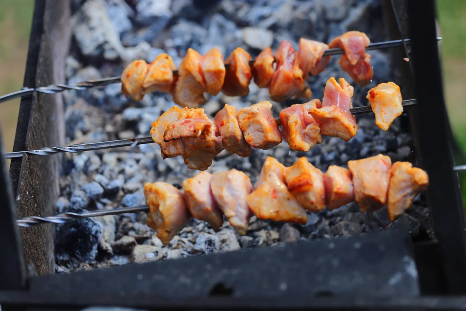 Рассказали, где можно пожарить мясо в противопожарных условиях. Фото: архив редакции