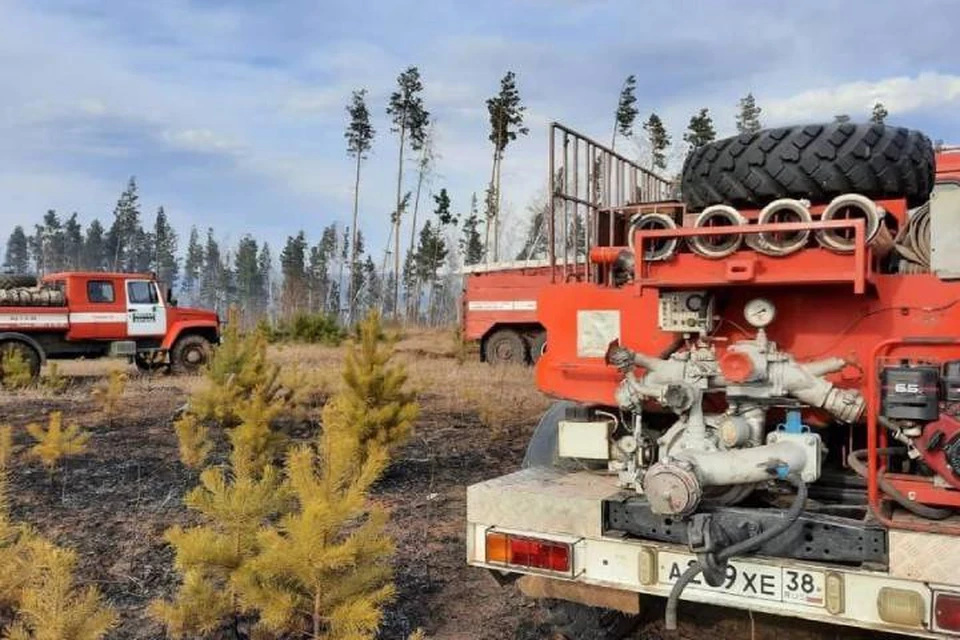Три лесных пожара произошло в Иркутской области за 1 мая 2023 года