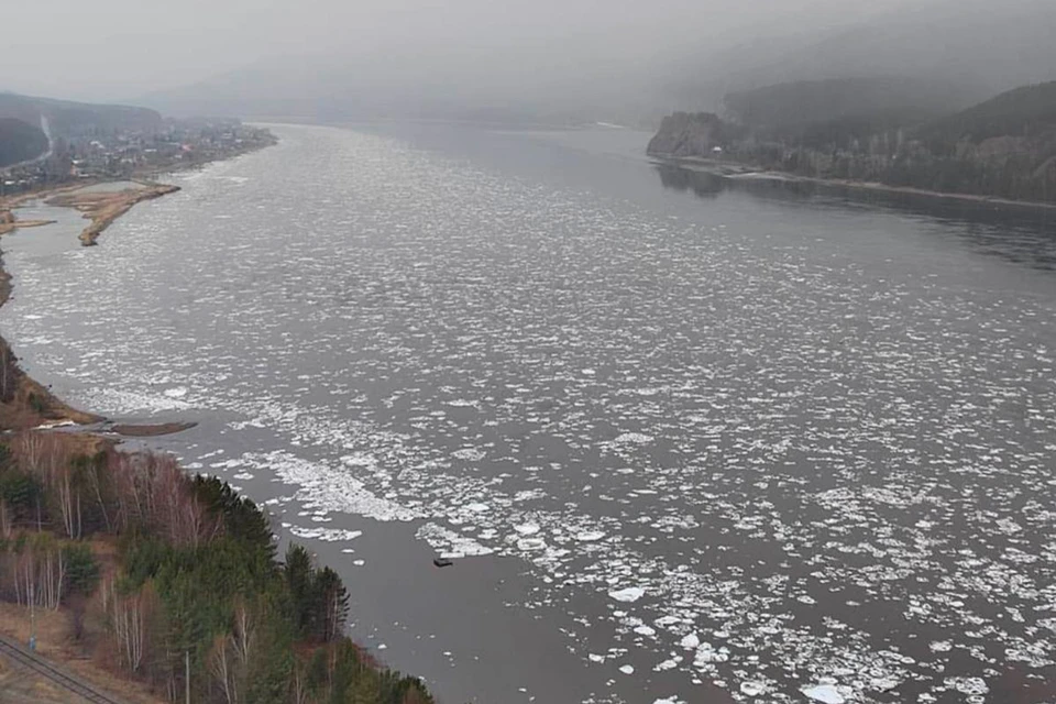 Красноярск енисей вода