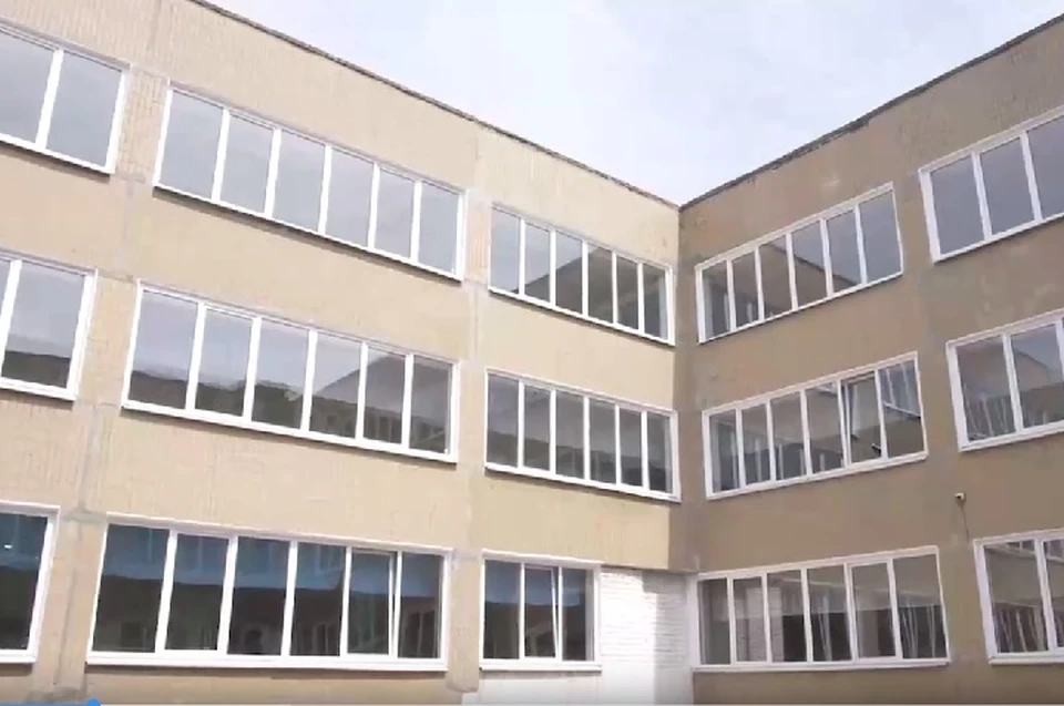 Один из важных объектов восстановления - Шахтерская гимназия. Фото: ТГ/Пушилин