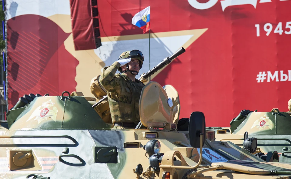 Парад Победы в Перми.