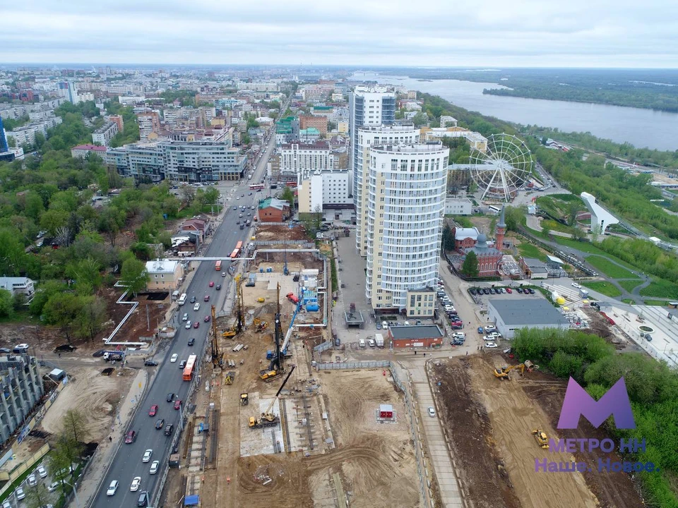Нижегородцам объяснили причину отказа от станции метро «Оперный театр». Фото: телегрм-канал "МетроНН".