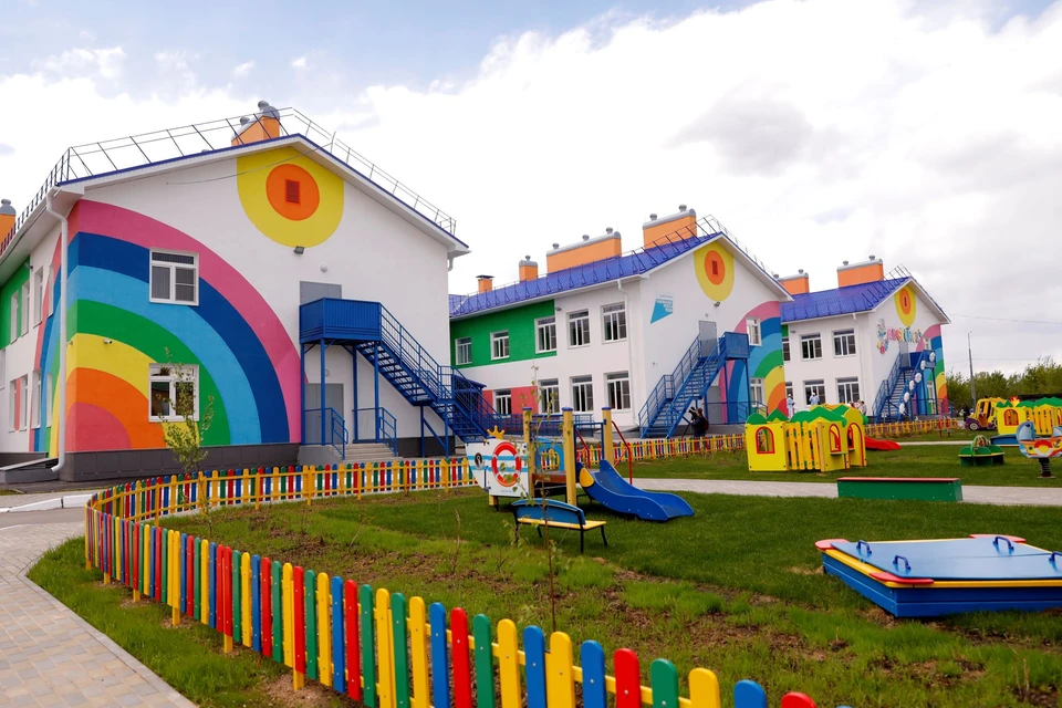 Новый детский сад на 240 мест открылся в городе Бор. Фото: Кира Мишина.