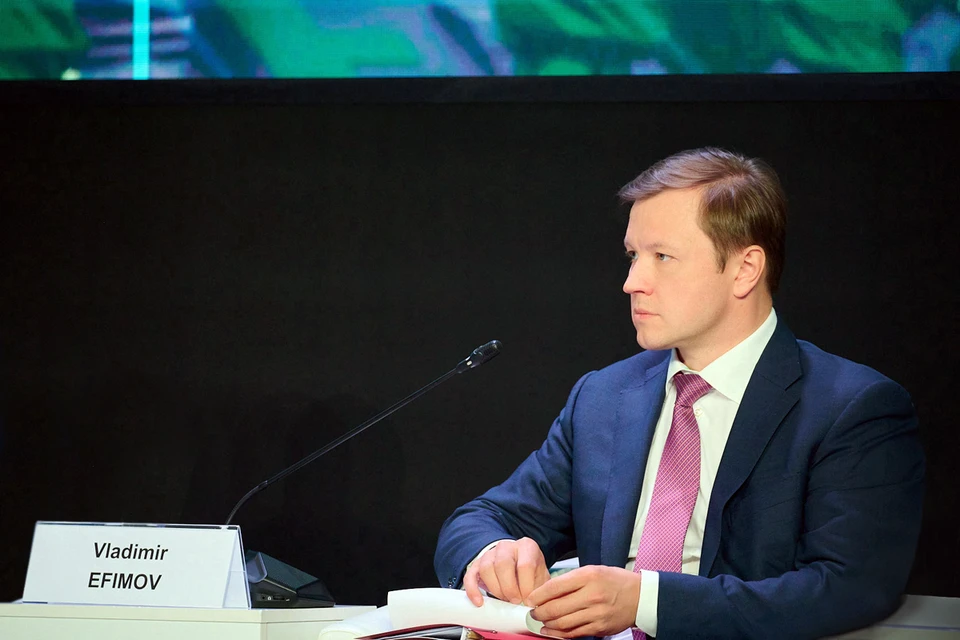 Заместитель мэра Москвы по вопросам экономической политики и имущественно-земельных отношений Владимир Ефимов