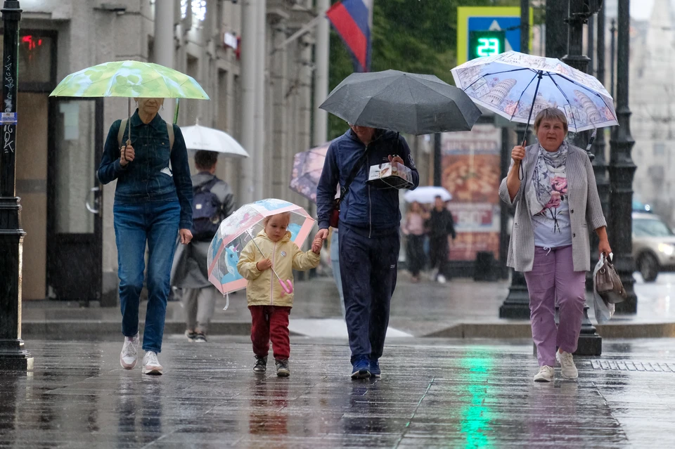 Дожди начнутся в Петербурге 13 мая