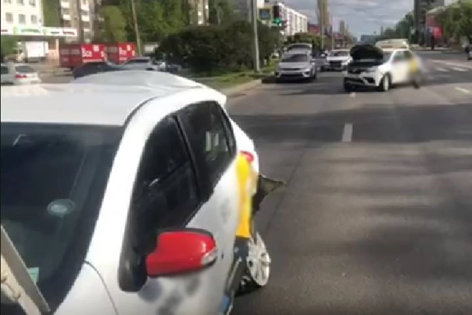 Авария с участием двух такси произошла в Нижнем Новгороде утром 14 мая