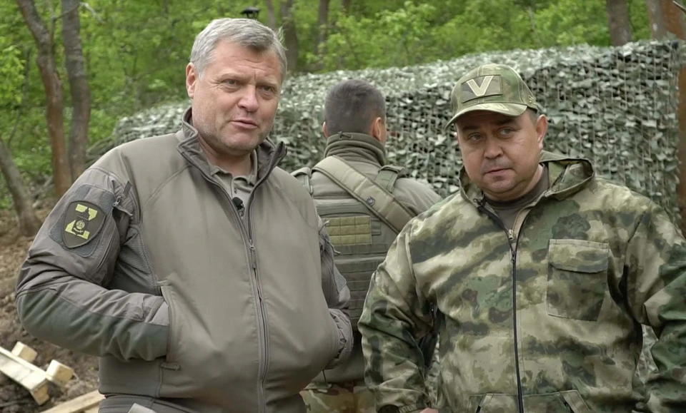 Игорь Бабушкин посетил мобилизованных бойцов не передовой