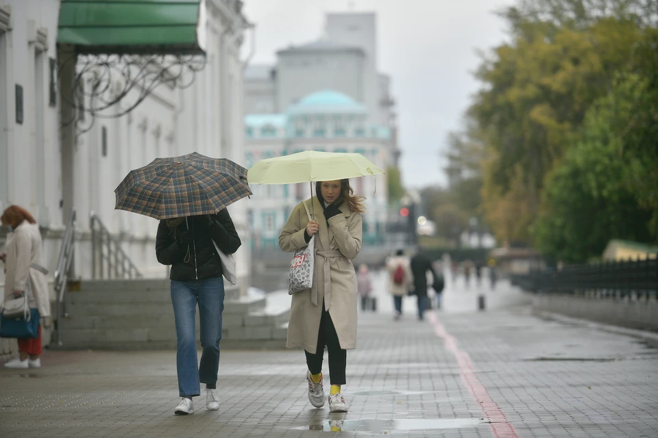Перед похолоданием в Екатеринбурге и области пройдут дожди