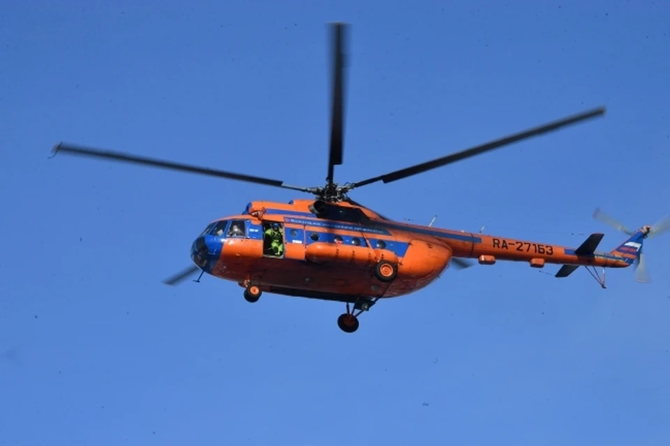 На Урале работают три вертолета соединения ВВС и ПВО Центрального военного округа