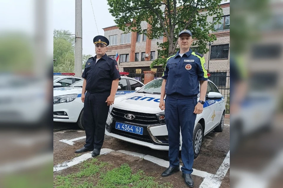 Полицейские несли службу на Московском шоссе, когда к ним обратилась жительница Самары
