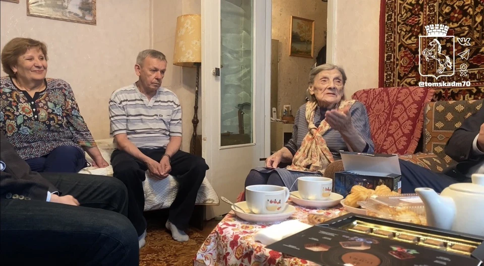 Жительнице Томска исполнилось 100 лет