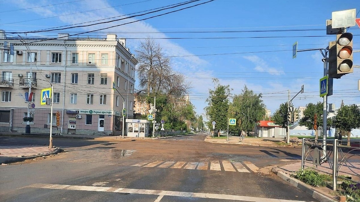 На улице Куйбышева в Тамбове, где два года назад капитально отремонтировали  дорогу, будут менять теплосеть - KP.RU