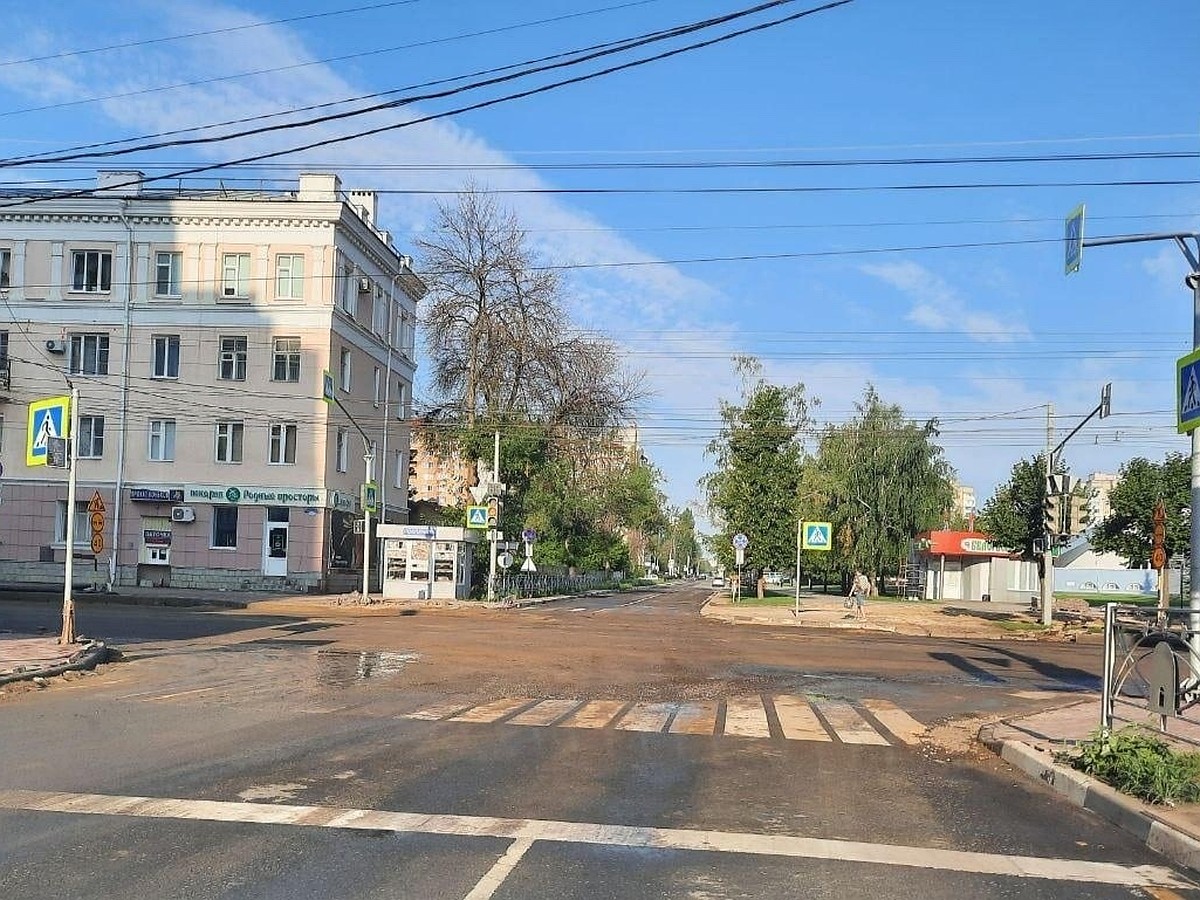 На улице Куйбышева в Тамбове, где два года назад капитально отремонтировали  дорогу, будут менять теплосеть - KP.RU