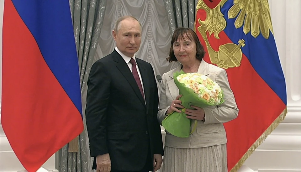 Награждение прошло в Москве. Фото: скриншот