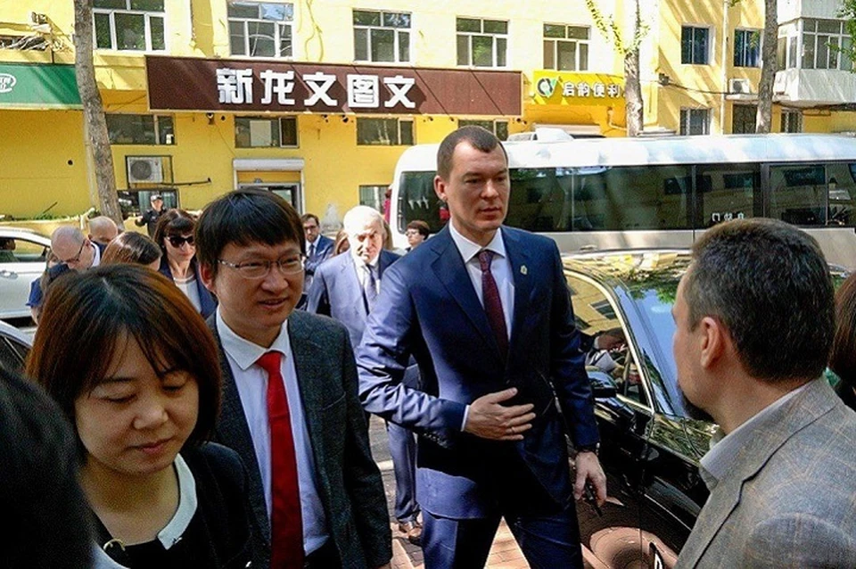 Делегация Хабаровского края прибыла в Китай Фото: @Degtyarev_Info